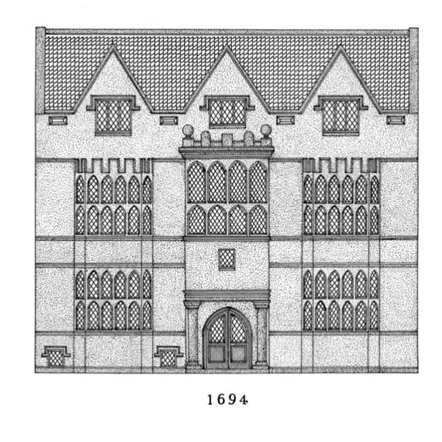 Taken from Gilmore’s Map of the City of Bath in 1694 this drawing showed 14 & 15 Westgate Street then under the watchful eye of Ms Pocock.